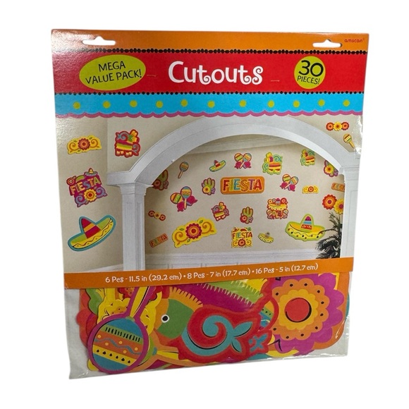 Amscan - Mantel Para Fiesta Dino-Mite De Plástico (Blanco, Verde